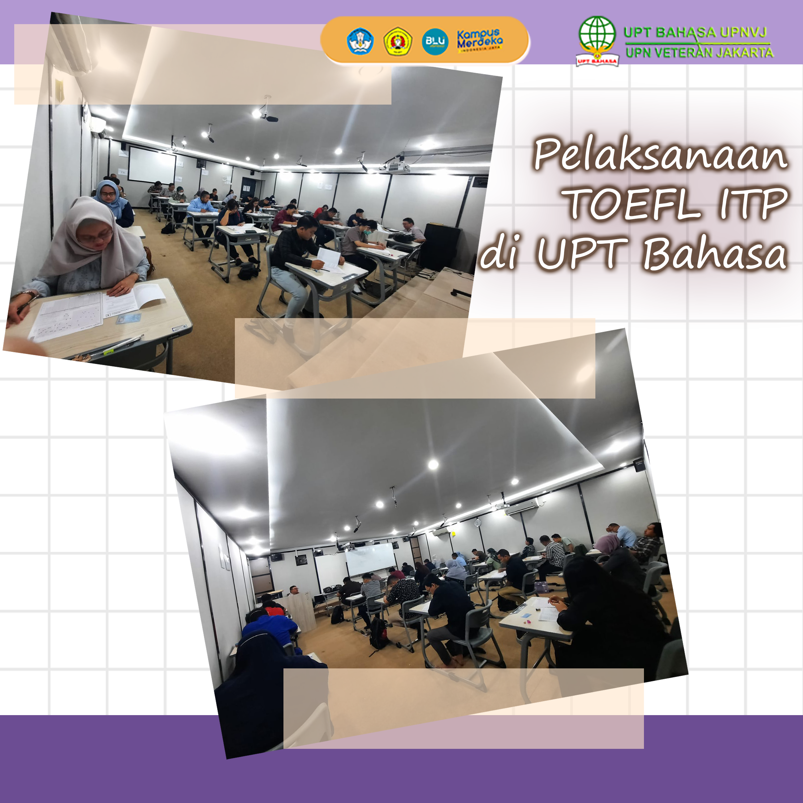 foto pelaksanaan toefl itp2